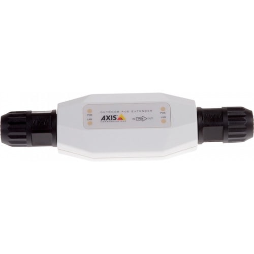AXIS T8129-E Outdoor PoE Extender - Network (RJ-45) - 328.08 ft (100000 mm) Exte