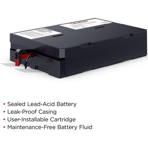 Kit de batería Cyber Power CyberPower RB1290X4J - 9000 mAh - 12 V CC - Le