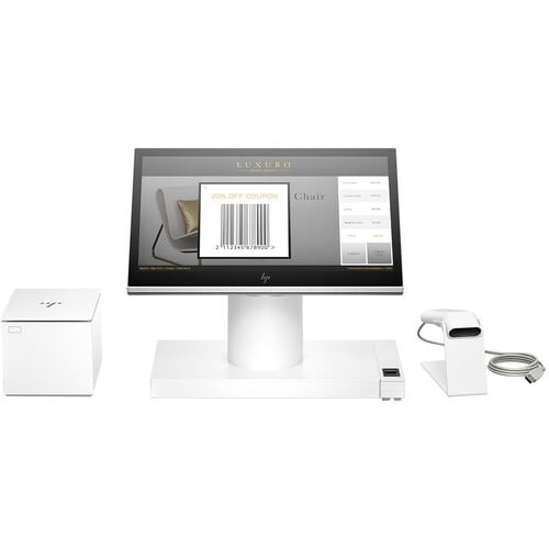 HP ElitePOS 10TW LCD Touchscreen Monitor - 16:10 - 25 ms - 10.1\" Viewable - Pro