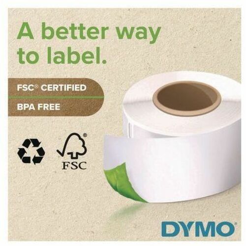 Dymo LabelWriter Shipping Label - 2 1/4" (57.15 mm) Height x