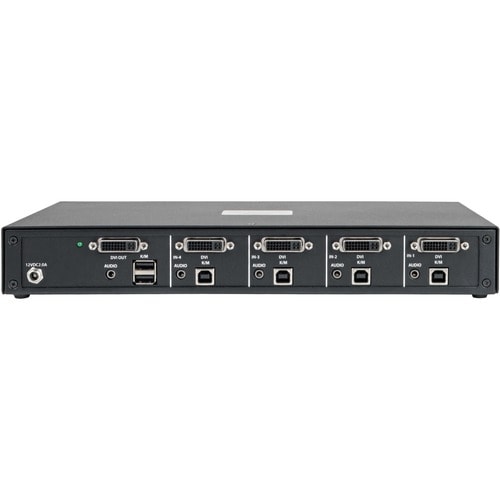 4PT DVI-I NIAP PP3.0 KVM + AUD