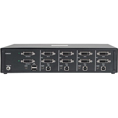4PT DUAL MONTR DVI-I KVM