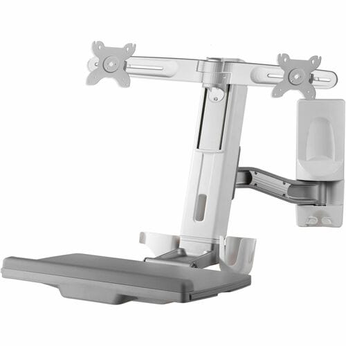 Amer Mounts Single Arm Wall Mount Workstation (Dua