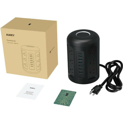 Eva Groups AUKEY PowerHub XL - 12 x AC Power, 6 x USB - 120 V AC, 230