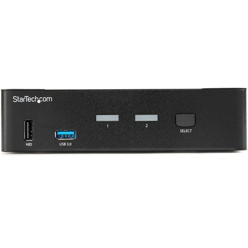 CONMUTADOR KVM DE 2 PUERTOS CON PANTALLA 4K 60HZ CONCENTRADOR USB 3.0 TAA COMP