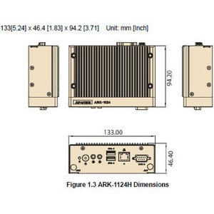 COMPACT FANLESS EMBBEDED PC