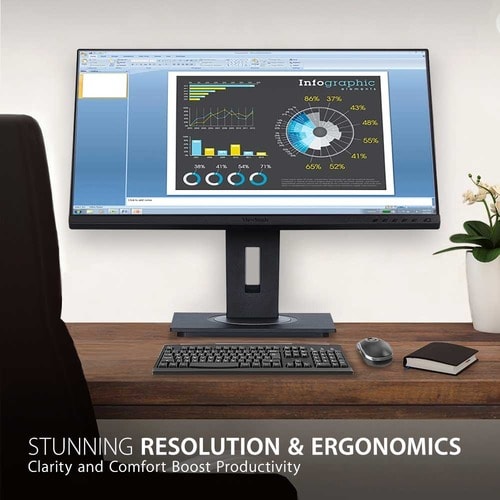 Moniteur LED Full HD ViewSonic Graphic VG2755 27 pouces - 16:9 - Noir