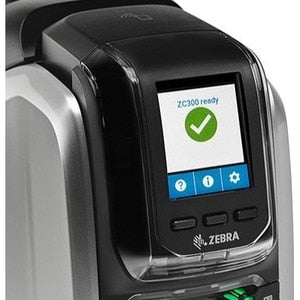 Zebra ZC300 Double Sided Desktop Dye Sublimation/Thermal Transfer Printer - Colo