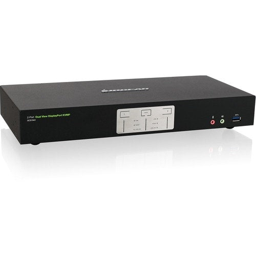 KVMP 2 PORTS 4K DOUBLE VUE DISPLAYPORT AVEC HUB USB 3.0 AUDIO TAA