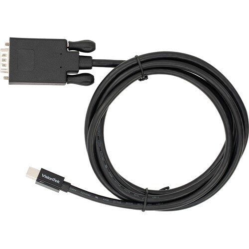 VisionTek Mini DisplayPort to VGA 2 Meter Active Cable (M/M)