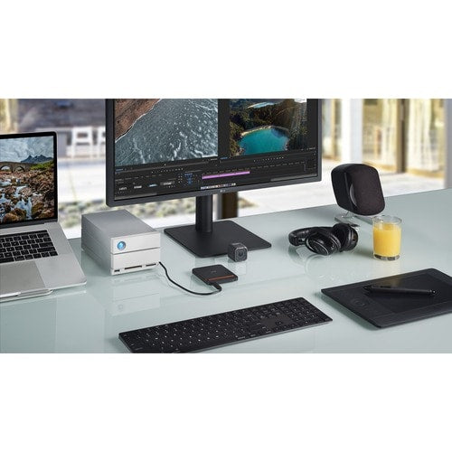 MULTI 500GB LACIE PORTABLE SSD USB 3.1 TYPE C RPM 2.5SE