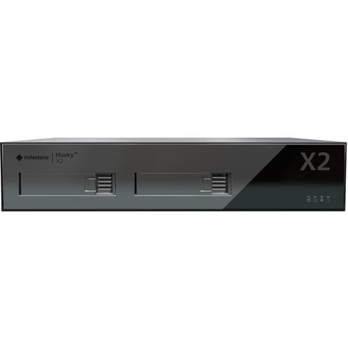 Milestone Systems Husky X2 Barebone w/16 PoE Switch - Network Video Recorder - H