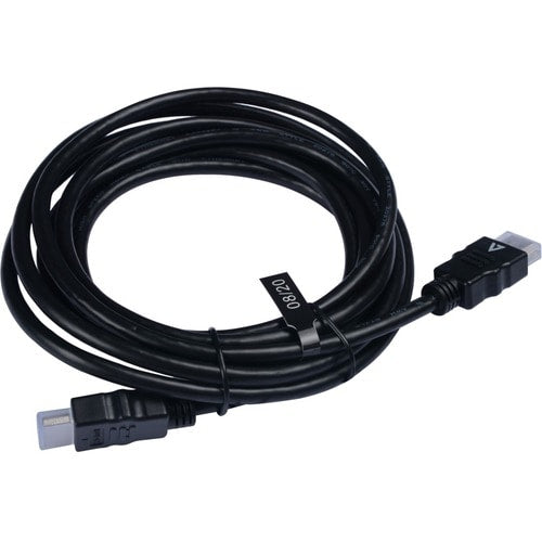 Câble vidéo noir V7 HDMI mâle vers HDMI mâle 3 m