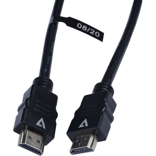 Câble vidéo noir V7 HDMI mâle vers HDMI mâle 3 m