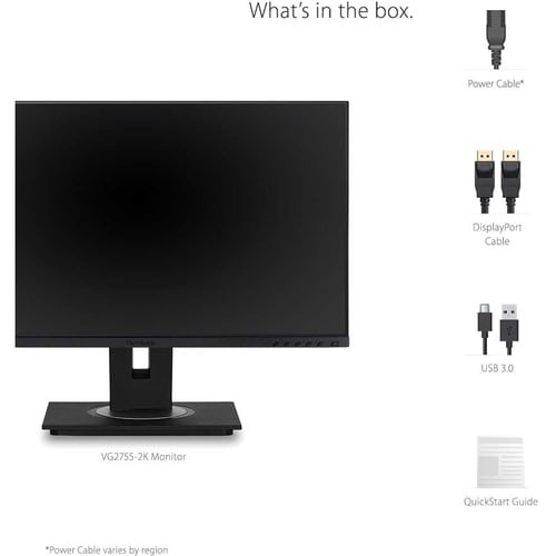 Moniteur LED WQHD ViewSonic Graphic VG2755-2K 27 pouces - 16:9