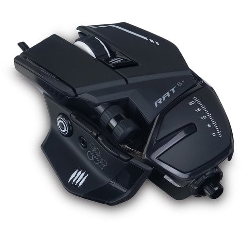 Ratón óptico para juegos Mad Catz The Authentic RAT 6+ - PixArt PMW3360 - Cable
