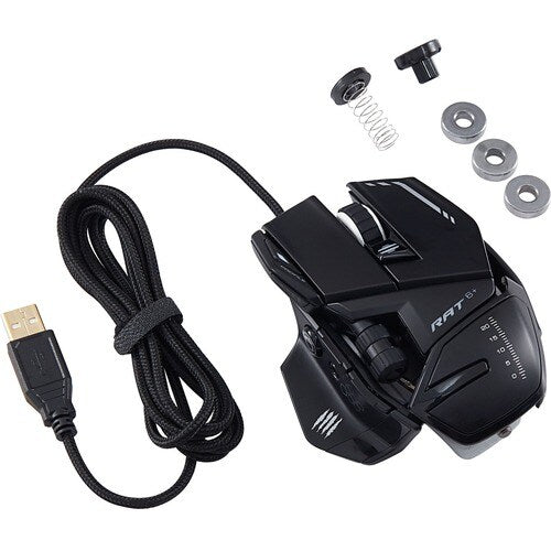 Ratón óptico para juegos Mad Catz The Authentic RAT 6+ - PixArt PMW3360 - Cable