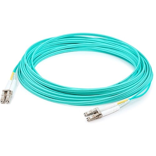 Câble de jonction fibre optique duplex Aqua OM3 12xLC (mâle) vers 12xLC (mâle) AddOn 3 m