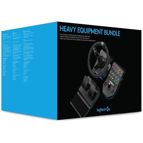 Volant de simulation Logitech G Heavy Equipment Bundle