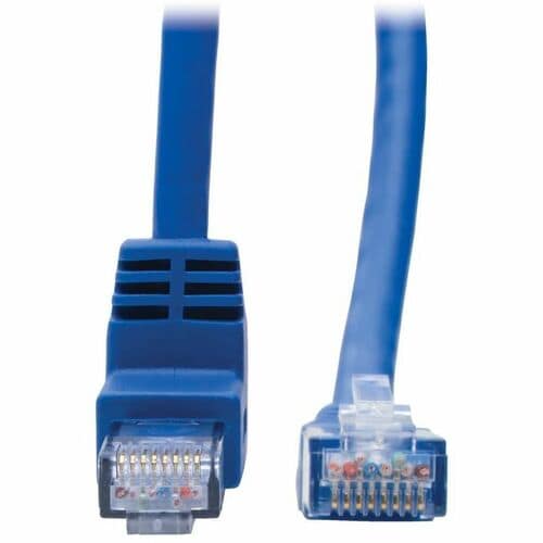 Tripp Lite by Eaton Up-Angle Cat6 UTP Patch Cable (RJ45) - 1 ft.