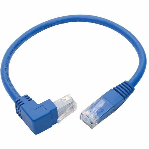 Tripp Lite by Eaton Up-Angle Cat6 UTP Patch Cable (RJ45) - 1 ft.