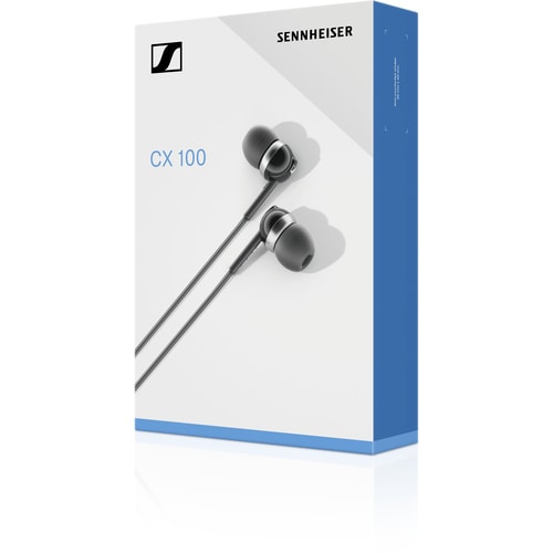 Sennheiser CX 100 Noir - Stéréo - Mini-casque (3,5 mm) - Filaire - 28 ohms