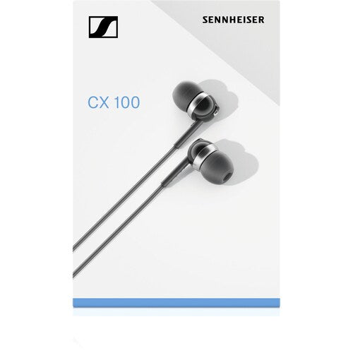 Sennheiser CX 100 Noir - Stéréo - Mini-casque (3,5 mm) - Filaire - 28 ohms