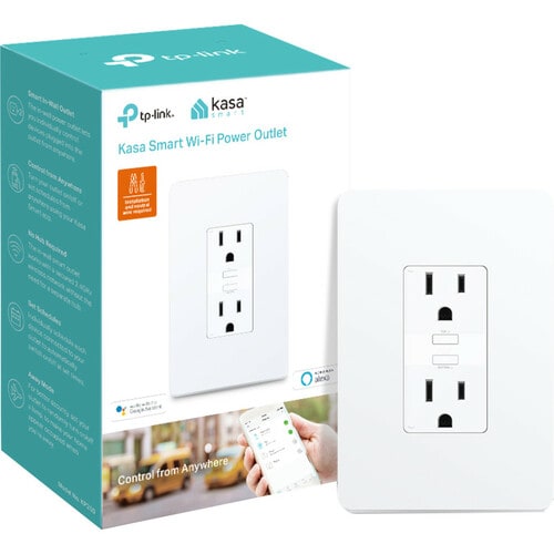 Toma de corriente inteligente Wi-Fi Kasa: requiere cable neutro y Wi-Fi de 2,4 GHz