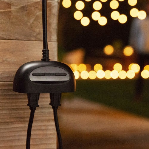 Enchufe inteligente para exteriores Kasa - 1 enchufe de CA - 125 V CA / 15 A - Kasa S