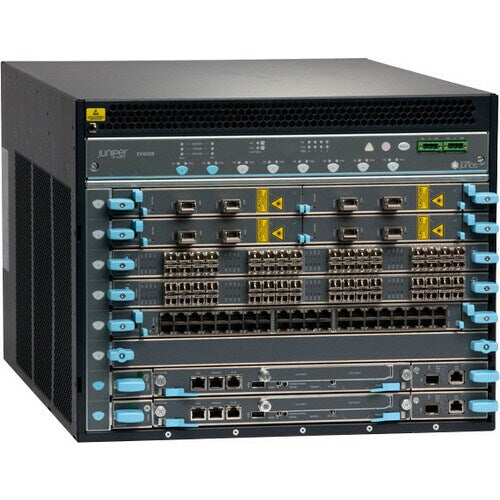 CONFIGURATION DU SYSTÈME DE BASE EX9208 TAA CHÂSSIS À 8 EMPLACEMENTS AVEC