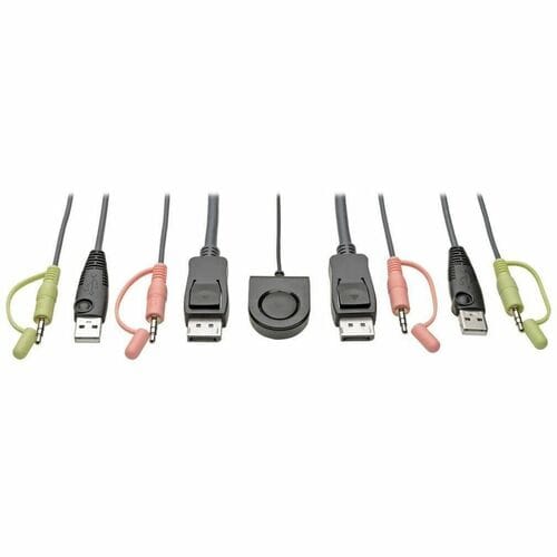 CÂBLE USB/DP1.1 2PT KVM AVEC AUDIO
