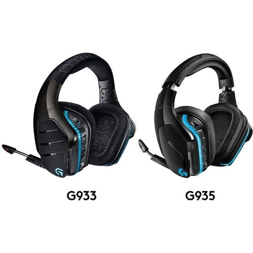 Logitech G935 Wireless 7.1 Surround Lightsync Gami