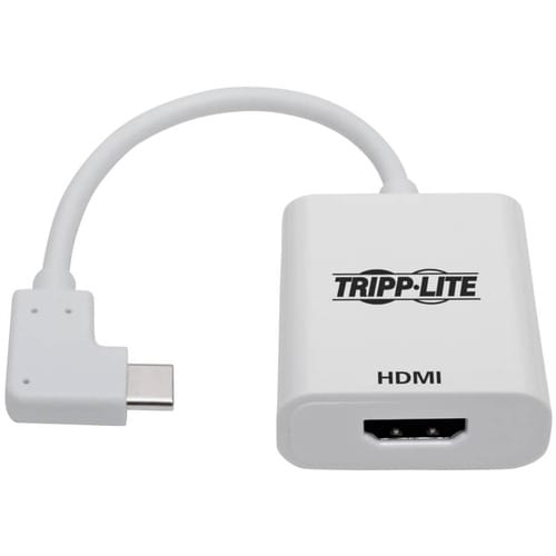 Tripp Lite by Eaton U444-06N-HD4KRA Right-Angle USB-C to HDMI Adapter