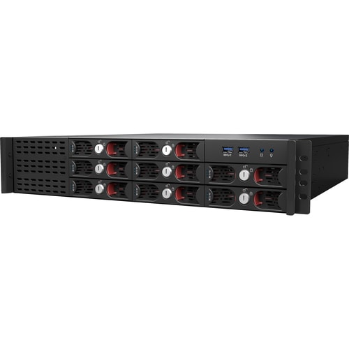Milestone Systems Husky X8 barebone w/RAID and CNA - Network Video Recorder - HD