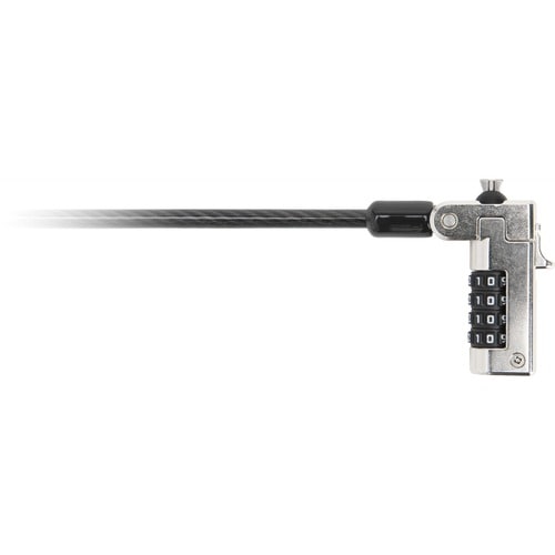Candado de combinación serializado Kensington Slim N17 para ranuras en forma de cuña - 4 dígitos