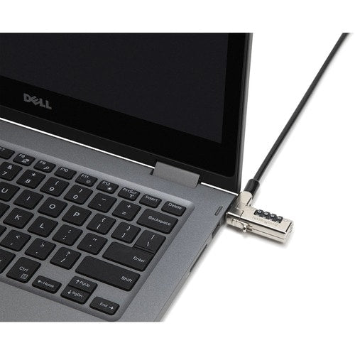 Candado de combinación serializado Kensington Slim N17 para ranuras en forma de cuña - 4 dígitos