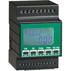 Medidor de potencia inteligente de carril DIN multibucle Advantech