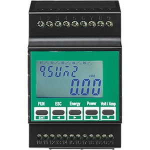 Medidor de potencia inteligente de carril DIN multibucle Advantech