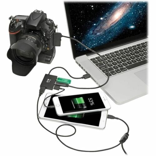 Hub USB 3.0 ultra-rapide Tripp Lite par Eaton, 5 Gbit/s - 4 ports USB