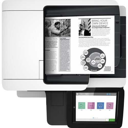 Imprimante multifonction laser filaire et sans fil HP LaserJet M528z