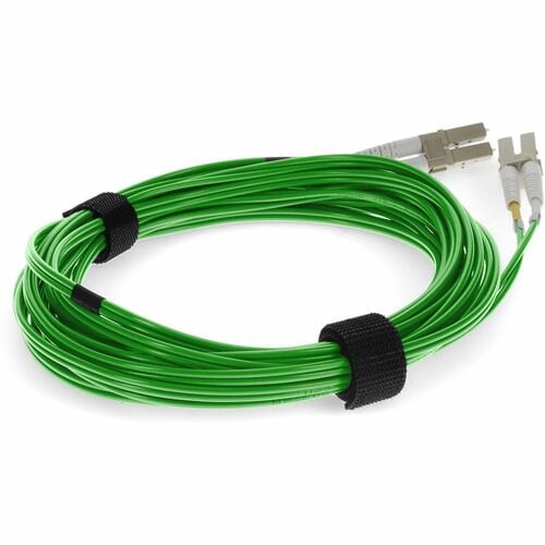 AddOn Fiber Optic Duplex Patch Network Cable - 29.5 ft Fiber Optic Network Cable