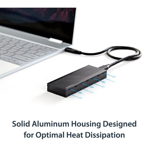 M.2 NVME SSD ENCLOSURE FOR PCIE USB 3.1 GEN 2 10GBPS USB-C