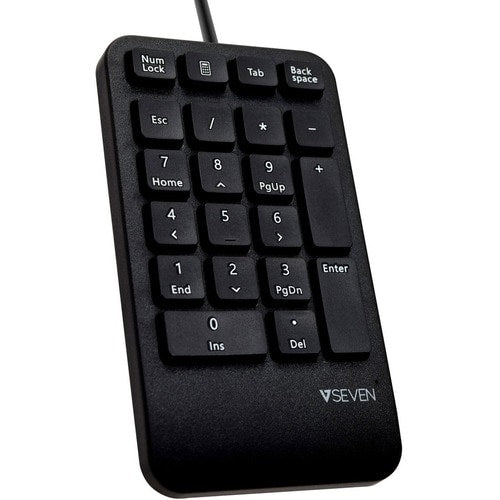 Pavé numérique USB 21 touches avec touches CALC/TAB/BK et espace