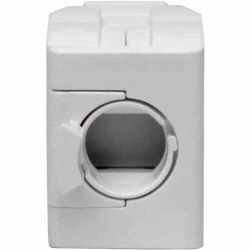Conector Keystone N238-001-GY-TF de Tripp Lite by Eaton Cat6a/Cat6/Cat5e, blanco, TAA -