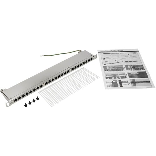 Panel de conexión Cat6 de 24 puertos N252-024-HU-SHK de Tripp Lite by Eaton