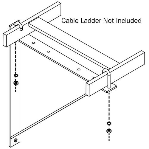 Tripp Lite by Eaton SRLTRISUPPORT Soporte de montaje en pared para escalera de cables