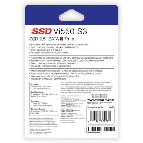 1TB VI550 SATA III 2.5 INT SSD MULTI 2