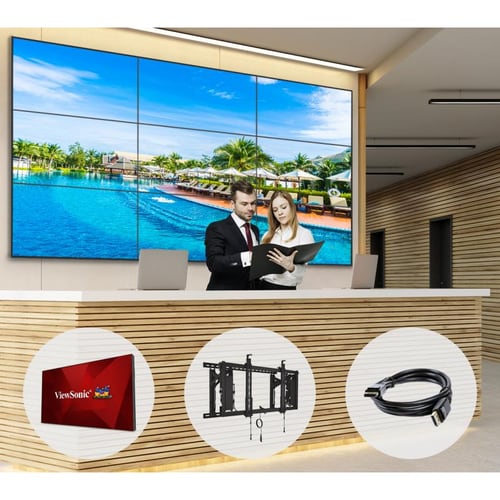 Écran d'affichage numérique ViewSonic CDX4952-B9 - LCD 48,5" (1 231,90 mm)