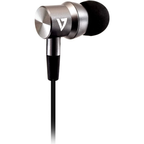 V7 Noise Isolating Stereo Earbuds with Inline Micr