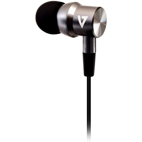 V7 Noise Isolating Stereo Earbuds with Inline Micr